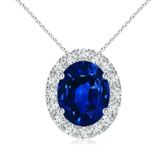 Classic Multi Gem Pendant on a Chain