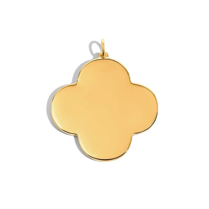 Clover Bag Charm (Gold)