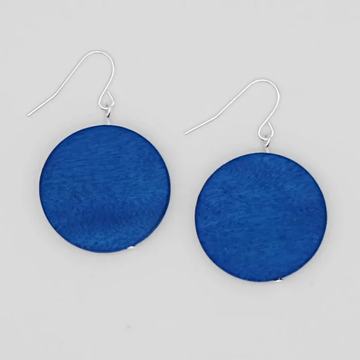 Cobalt Dot Rosie Earrings
