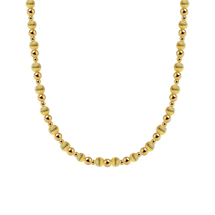 Coco | Gold Filled Beaded Necklace