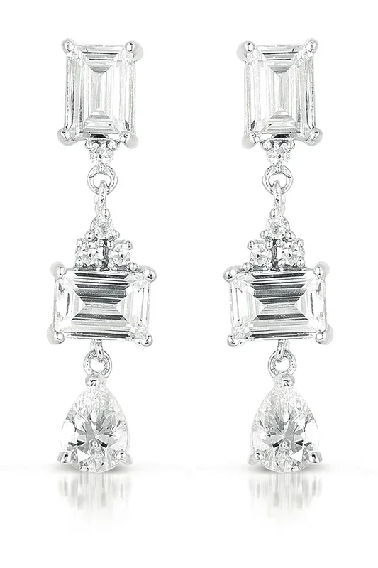Colette Geometrical Dandling Last Pair Earrings