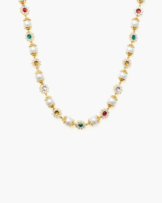 Collar de perlas Daisy