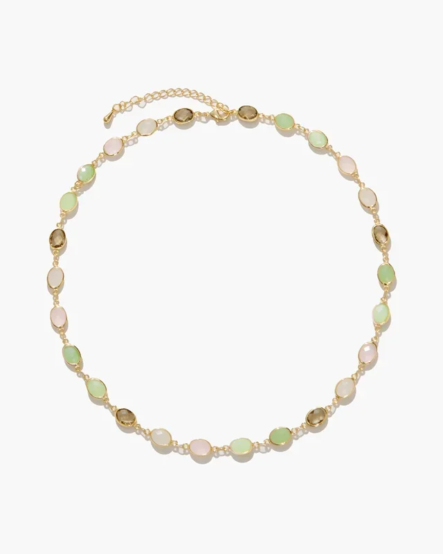 Collar de piedra romance caprichoso