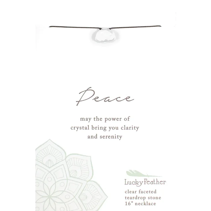 Color Power Necklace – Crystal