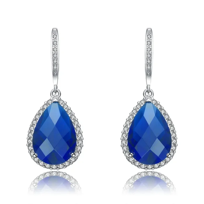 Constance Ocean Blue Dangle Earrings
