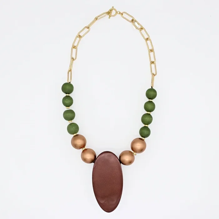 Copper Elara Statement Necklace