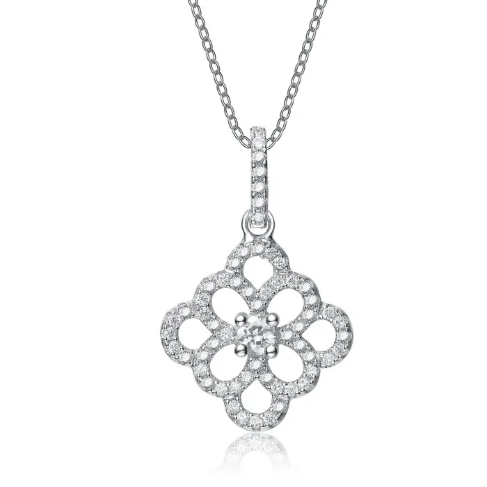 Corinne Classic Drop Pendentif Necklace
