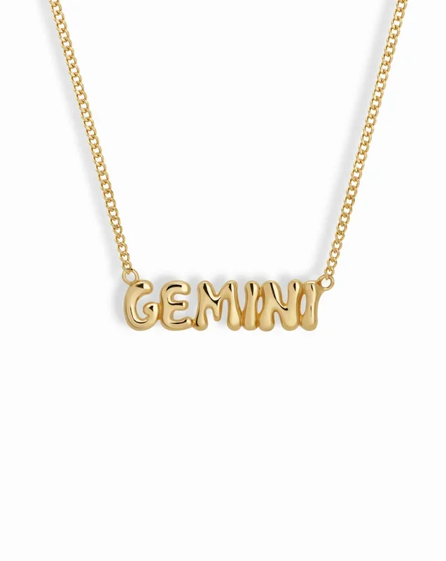 Cosmo Bubble Zodiac Pendant