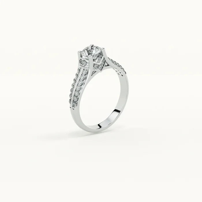 Crimson Love 925 Silver Ring