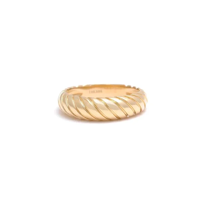 Croissant Dome Ring