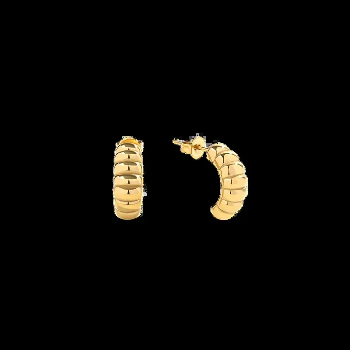 Croissant Hoop Earrings