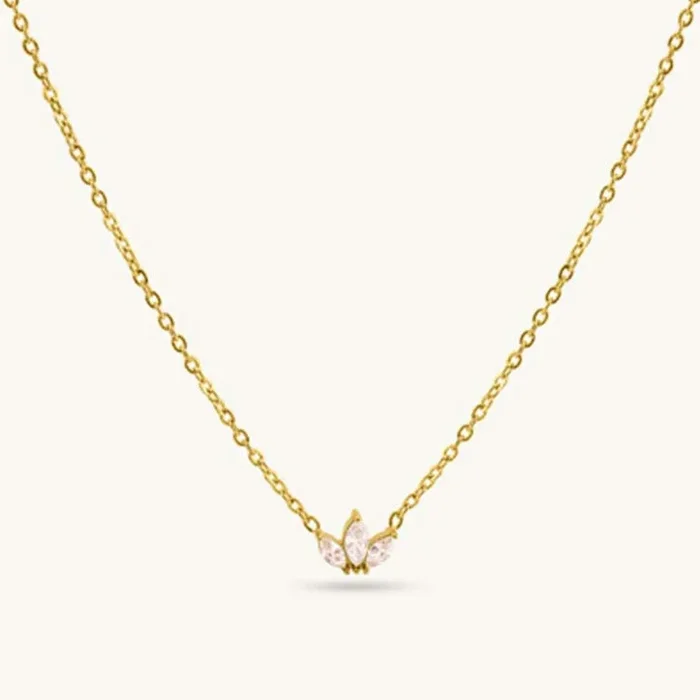 Crystal Cushion Cut Pendant