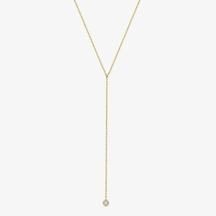 Cushion Dewdrop Lariat