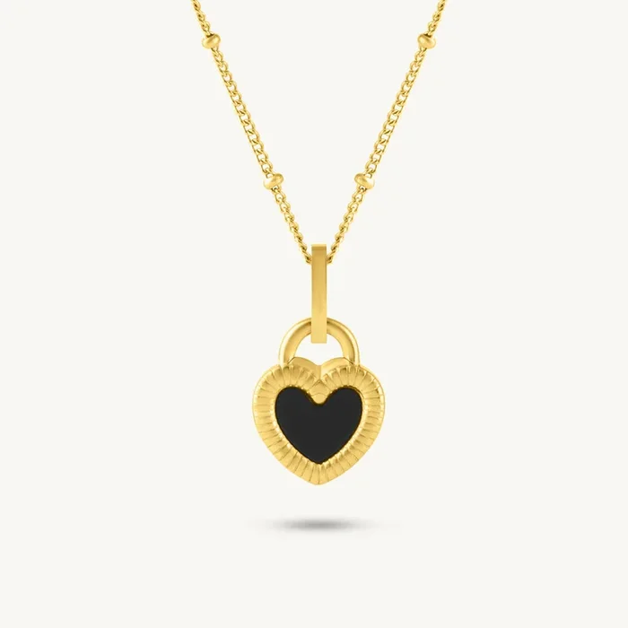 Dark Desire Heart Necklace