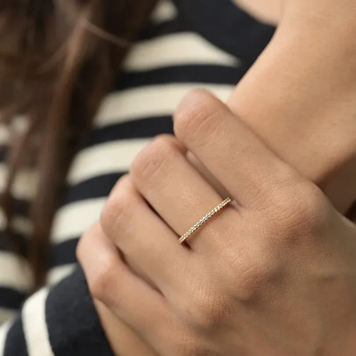 Dazzling Comet Ring