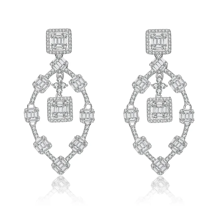 Déco Palais Geometric Maxi Earrings