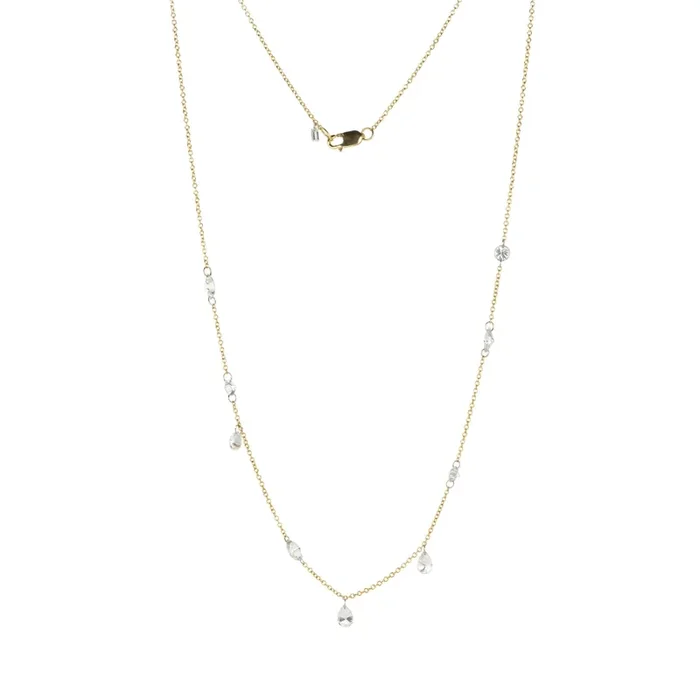 Delicate Mixed Diamond Chain