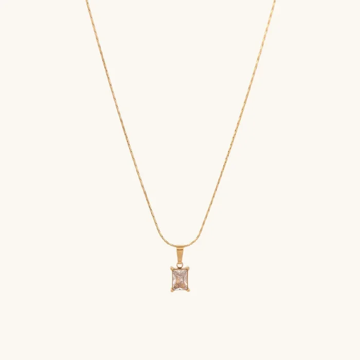 Delicate Moonstone Necklace