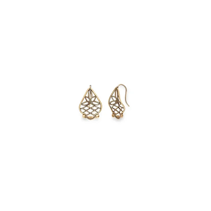 Delicate Pineapple Hoop Earrings