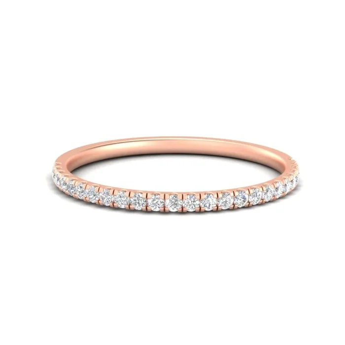 Delicate Womens Stackable Wedding Band
