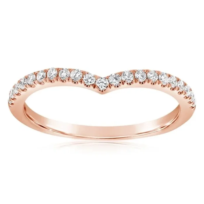 Diamond “V” Contour Band