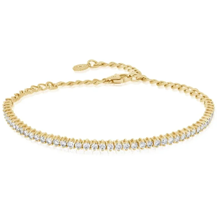 Diamond Adjustable Tennis Bracelet