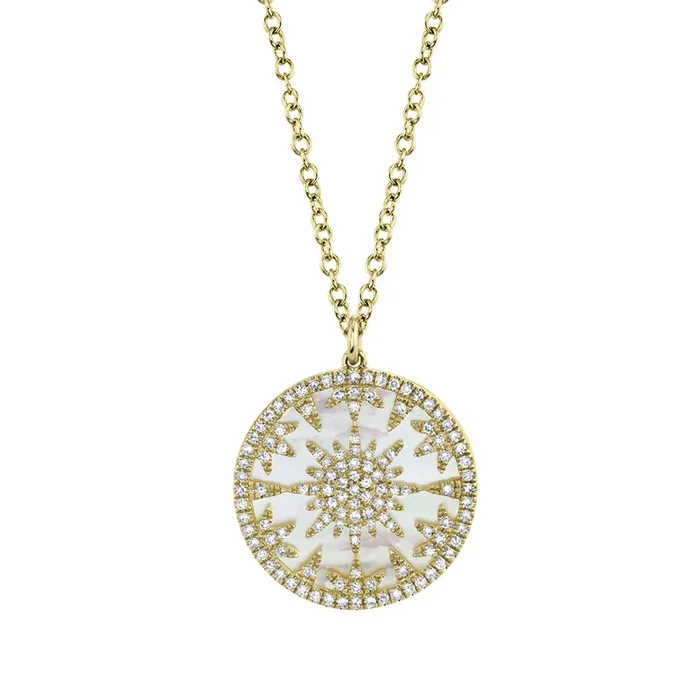 Diamond and Pearl Pendant