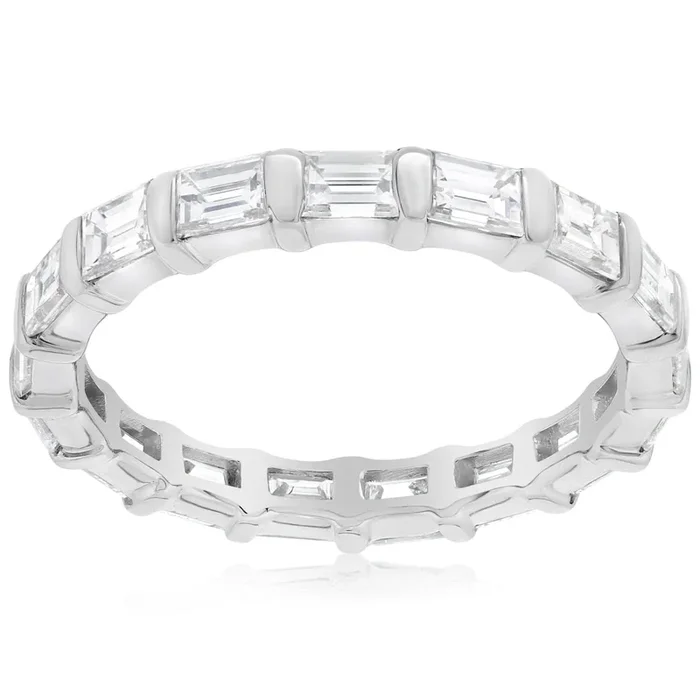 Diamond Baguette Eternity Band