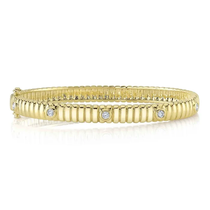 Diamond Bezel Bracelet