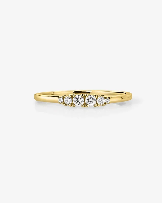 Diamond Cluster Ring
