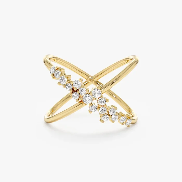 Diamond Cluster X Ring, Arlette