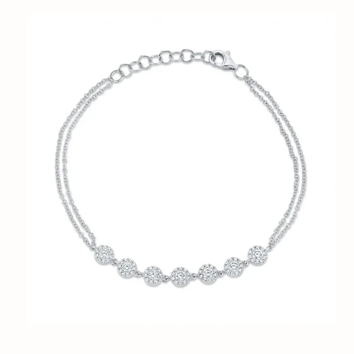 Diamond Clusters Bracelet