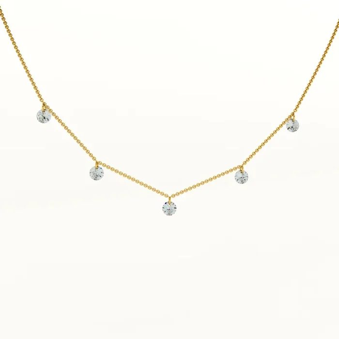 Diamond Dreams Gold Necklace