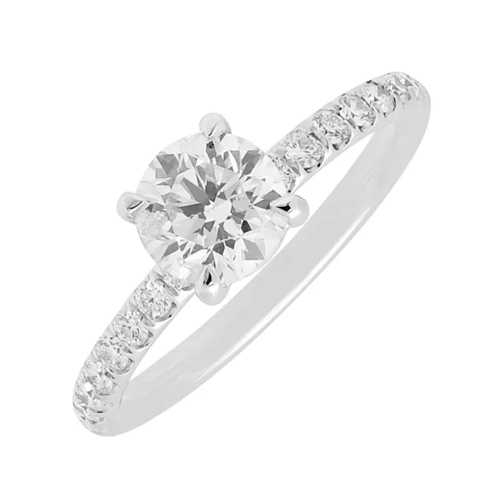 Diamond Engagement Ring in 14kt White Gold (1 1/4ct tw)