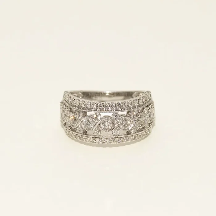 Diamond Fashion Band in 14kt White Gold (7/8ct tw)