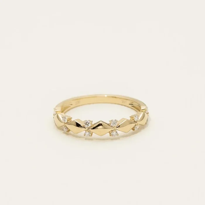 Diamond Fashion Ring in 14kt Yellow Gold (1/7ct tw)
