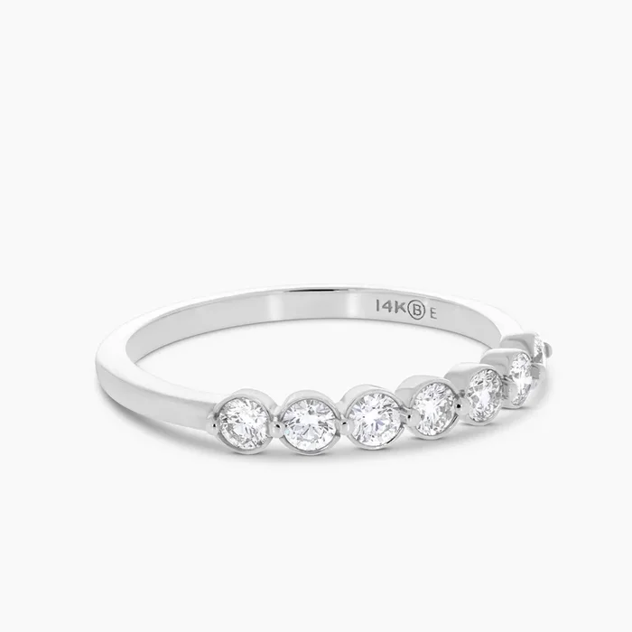 Diamond Floating Band 1/3 ctw