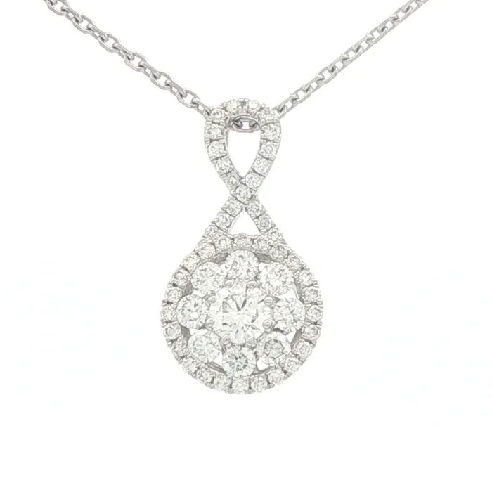 Diamond Pendants and Necklace