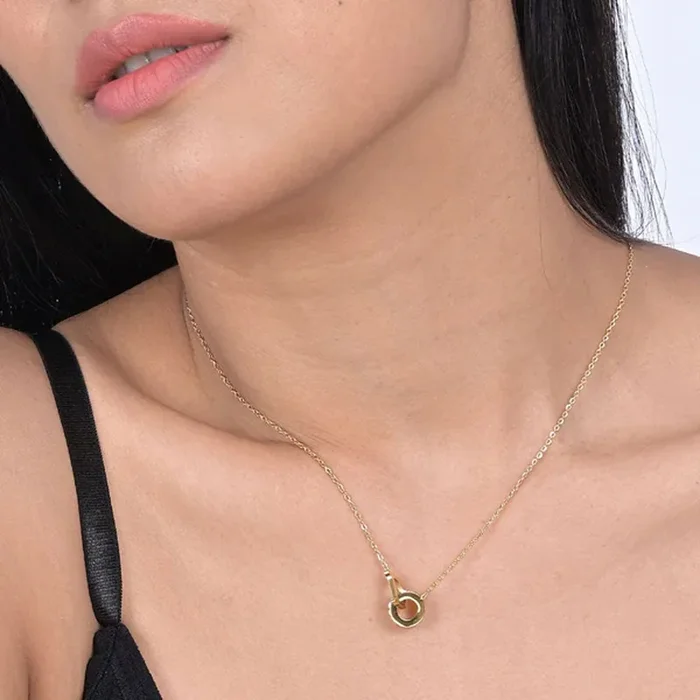 Diamond Ring D Pendant