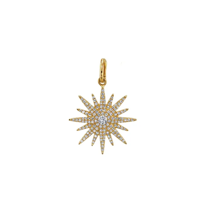 Diamond Starburst Pendant