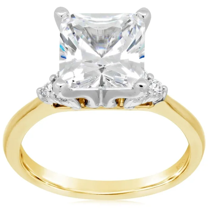 Diamond Trio Cluster Engagement Setting