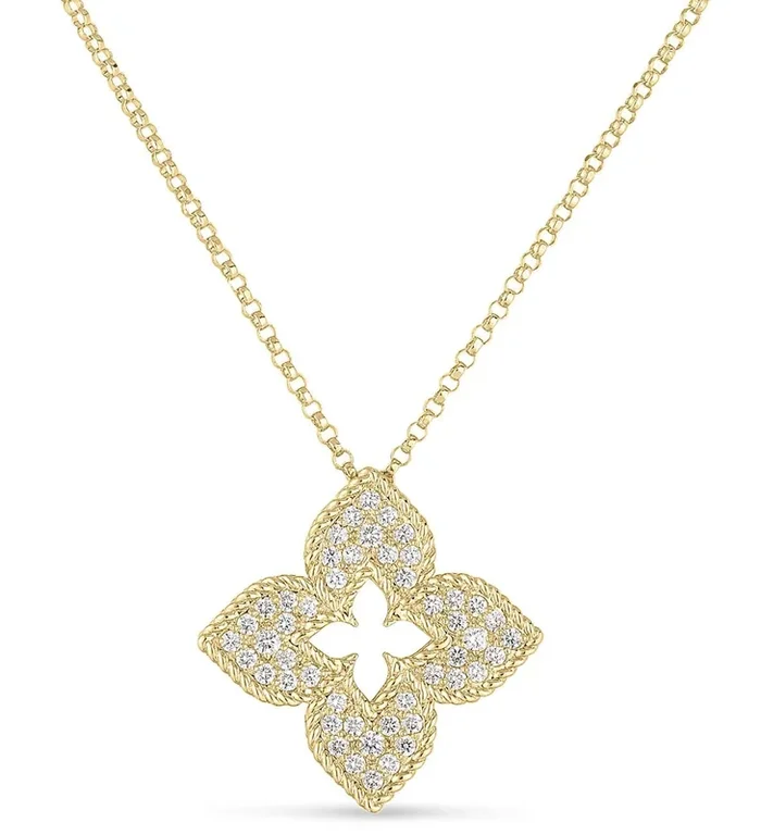 Diamond Venetian Prince Necklace