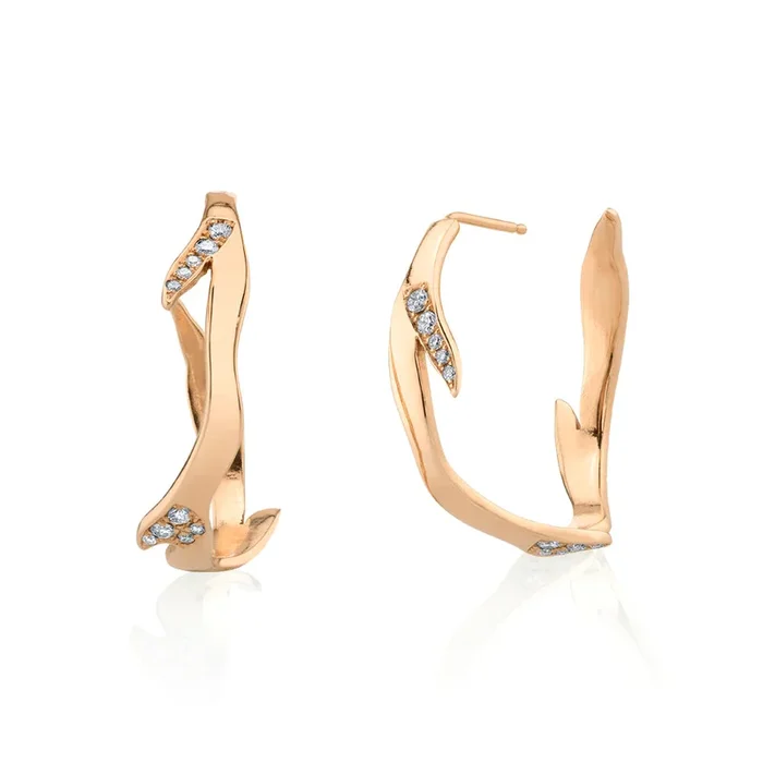 Diamond Wanderlust Hoops