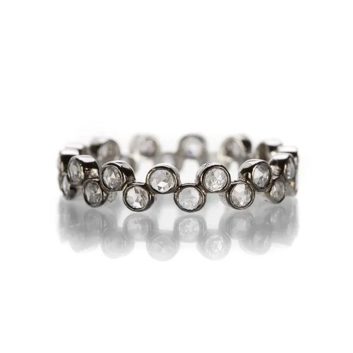 Diamond Zigzag Band