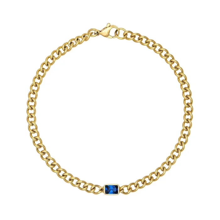 Dione Anklet – Blue