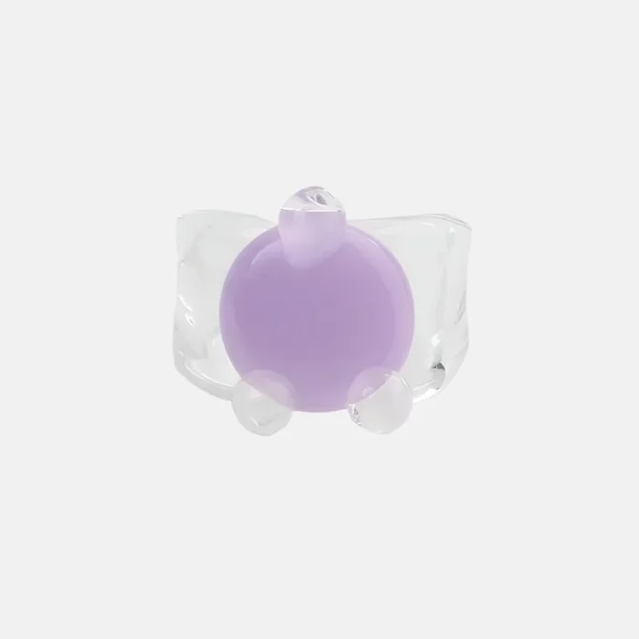 Disc Prong Set Ring