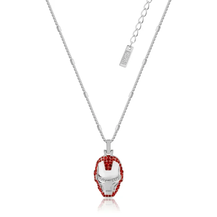 Disney Stainless Steel 14ct White Gold Plated Stainless Steel Pendant On 45cm Chain