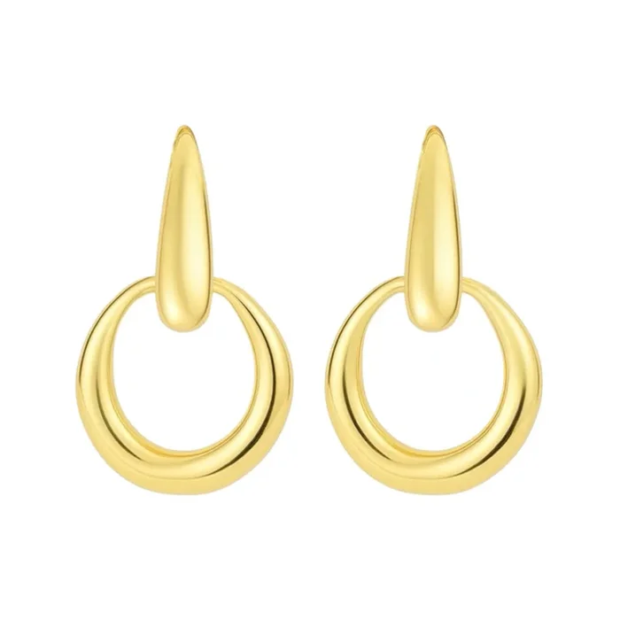 Dixie | Link Hoop Earrings