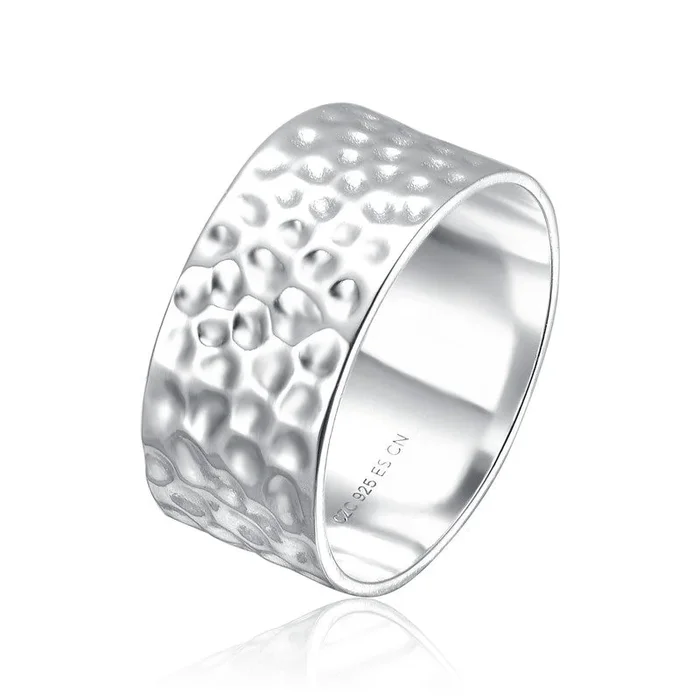Dominique Rustic Hammered Ring