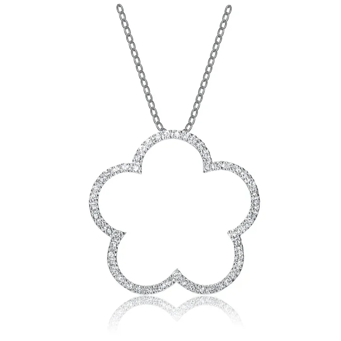 Dominique Statement Clover Link Necklace